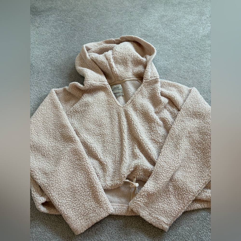 Urban outfitters hooded fluffy pullover